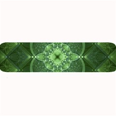 Fractal Green St Patrick S Day Large Bar Mats by Pakrebo