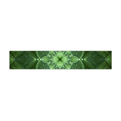 Fractal Green St Patrick S Day Flano Scarf (mini) by Pakrebo