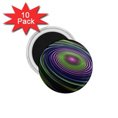 Fractal Pastel Fantasy Colorful 1 75  Magnets (10 Pack)  by Pakrebo