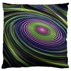 Fractal Pastel Fantasy Colorful Standard Flano Cushion Case (two Sides) by Pakrebo