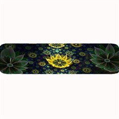 Fractal Undersea Flowers Abstract Large Bar Mats by Pakrebo