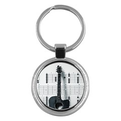 Guitar Chords Guitar Chords Chord Key Chain (round)