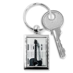 Guitar Chords Guitar Chords Chord Key Chain (rectangle) by Pakrebo