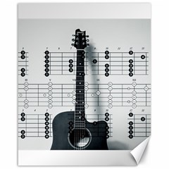 Guitar Chords Guitar Chords Chord Canvas 16  X 20  by Pakrebo