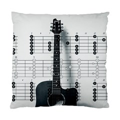 Guitar Chords Guitar Chords Chord Standard Cushion Case (one Side) by Pakrebo