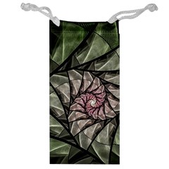 Fractal Flowers Floral Fractal Art Jewelry Bag by Pakrebo