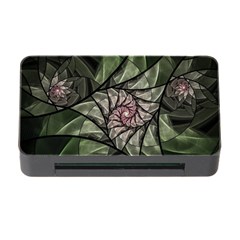 Fractal Flowers Floral Fractal Art Memory Card Reader With Cf by Pakrebo