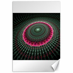 Fractal Circle Fantasy Texture Canvas 20  X 30 