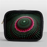 Fractal Circle Fantasy Texture Mini Toiletries Bag (One Side) Front