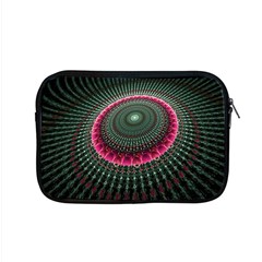 Fractal Circle Fantasy Texture Apple Macbook Pro 15  Zipper Case by Pakrebo