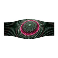 Fractal Circle Fantasy Texture Stretchable Headband by Pakrebo