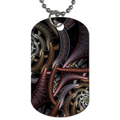 Geometry Math Fractal Art Dog Tag (one Side) by Pakrebo