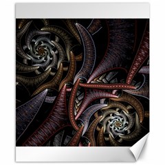 Geometry Math Fractal Art Canvas 8  X 10  by Pakrebo