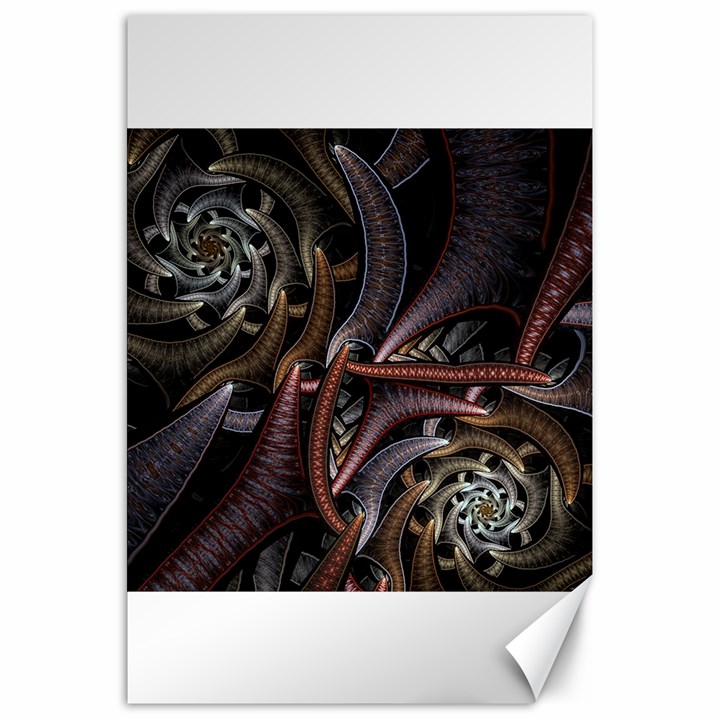 Geometry Math Fractal Art Canvas 20  x 30 