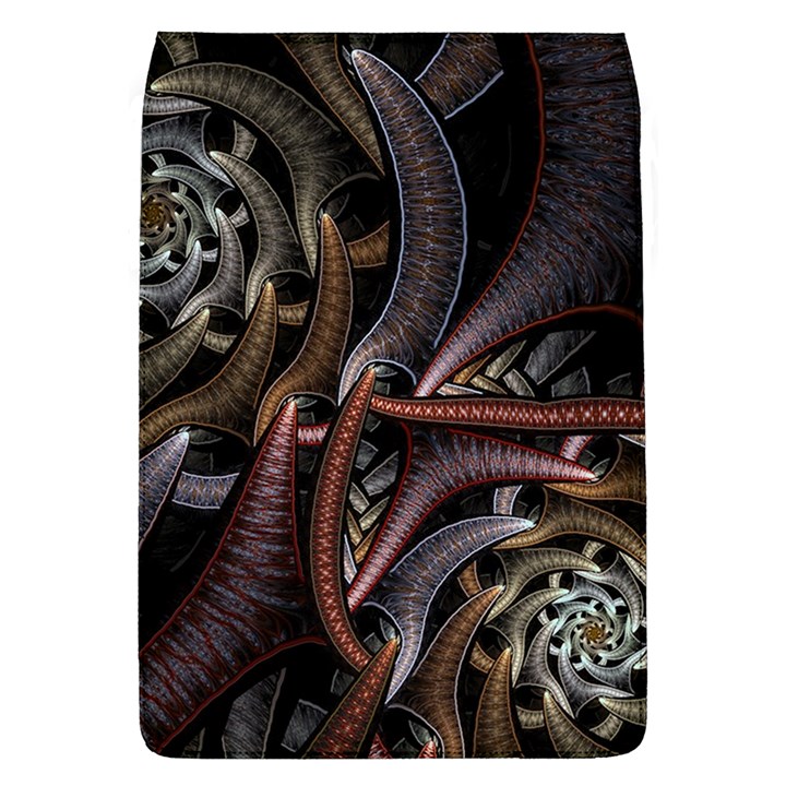 Geometry Math Fractal Art Removable Flap Cover (L)