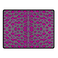 Roses So Beautiful Just For Love From Sky Double Sided Fleece Blanket (small)  by pepitasart