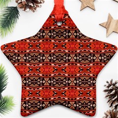 Rp-2-2 Colorful Star Ornament (two Sides) by ArtworkByPatrick