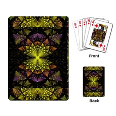 Fractal Multi Color Geometry Playing Cards Single Design (rectangle)