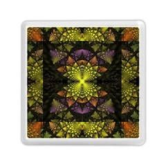 Fractal Multi Color Geometry Memory Card Reader (square)