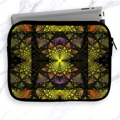 Fractal Multi Color Geometry Apple Ipad 2/3/4 Zipper Cases by Pakrebo