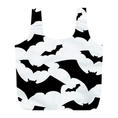 Deathrock Bats Full Print Recycle Bag (l) by ArtistRoseanneJones