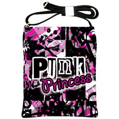 Punk Princess Shoulder Sling Bag by ArtistRoseanneJones