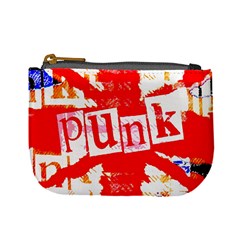 Punk Union Jack Mini Coin Purse by ArtistRoseanneJones