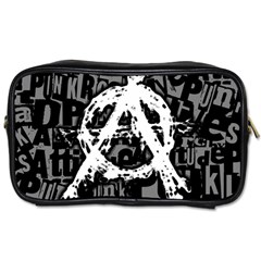 Anarchy Toiletries Bag (two Sides) by ArtistRoseanneJones