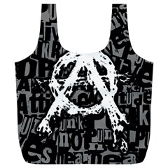 Anarchy Full Print Recycle Bag (xl) by ArtistRoseanneJones