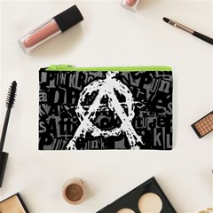 Anarchy Cosmetic Bag (xs) by ArtistRoseanneJones