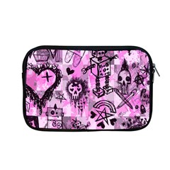 Pink Scene Kid Sketches Apple Macbook Pro 13  Zipper Case by ArtistRoseanneJones