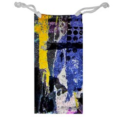 Urban Grunge Jewelry Bag by ArtistRoseanneJones