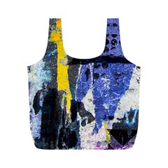 Urban Grunge Full Print Recycle Bag (m) by ArtistRoseanneJones