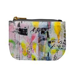 Graffiti Graphic Mini Coin Purse by ArtistRoseanneJones