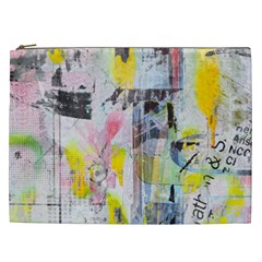 Graffiti Graphic Cosmetic Bag (xxl) by ArtistRoseanneJones