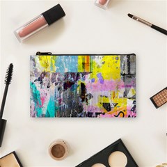 Graffiti Pop Cosmetic Bag (small) by ArtistRoseanneJones