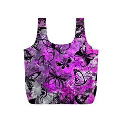 Butterfly Graffiti Full Print Recycle Bag (s) by ArtistRoseanneJones