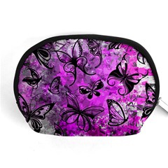 Butterfly Graffiti Accessory Pouch (medium) by ArtistRoseanneJones