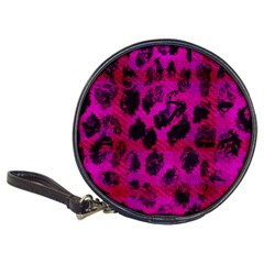 Pink Leopard Classic 20-cd Wallets by ArtistRoseanneJones