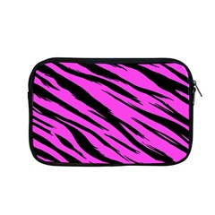 Pink Tiger Apple Macbook Pro 13  Zipper Case by ArtistRoseanneJones