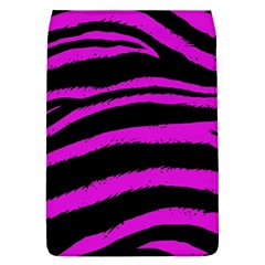 Pink Zebra Removable Flap Cover (l) by ArtistRoseanneJones