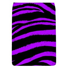 Purple Zebra Removable Flap Cover (s) by ArtistRoseanneJones