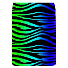 Rainbow Zebra Removable Flap Cover (s) by ArtistRoseanneJones