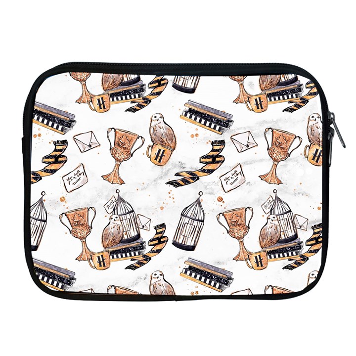 Hufflepuff Pattern Apple iPad 2/3/4 Zipper Cases