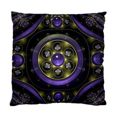 Fractal Sparkling Purple Abstract Standard Cushion Case (one Side) by Pakrebo