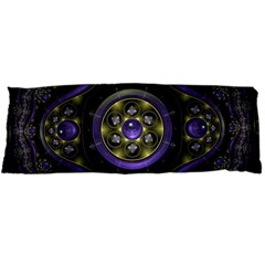 Fractal Sparkling Purple Abstract Body Pillow Case Dakimakura (two Sides) by Pakrebo