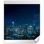 Smart City Communication Network Canvas 20  x 24  19.57 x23.15  Canvas - 1