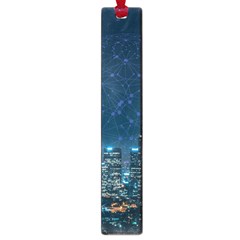 Smart City Communication Network Large Book Marks by Pakrebo