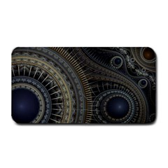 Fractal Spikes Gears Abstract Medium Bar Mats by Pakrebo