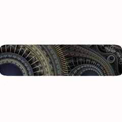 Fractal Spikes Gears Abstract Large Bar Mats by Pakrebo